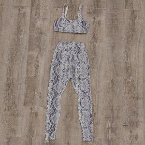 ALO legging and sports bra set xs / s
